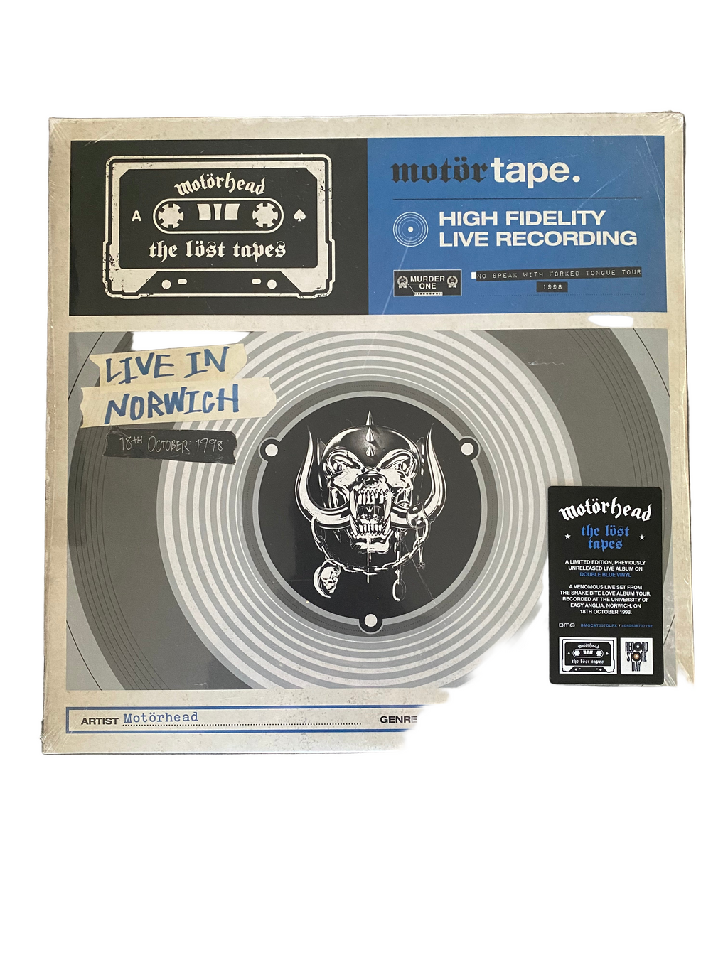 Motorhead The Lost Tapes Vol 2 live In Norwich vinyl 2LP – Famous Rock Shop