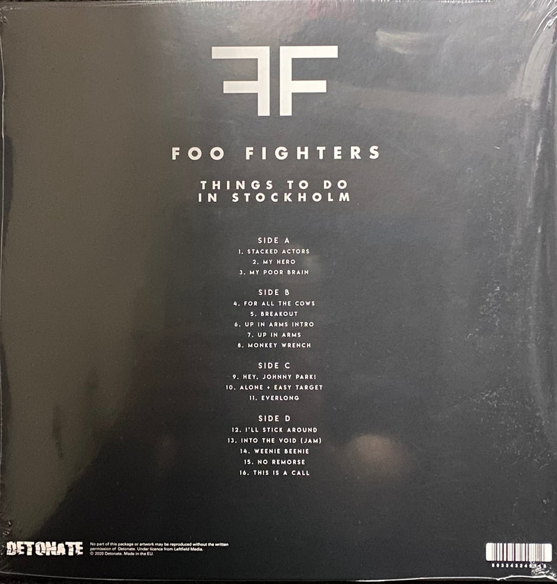 Foo Fighters Things To Do In Stockholm Vinyl LP