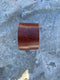 Leather Wristband Strap Tan