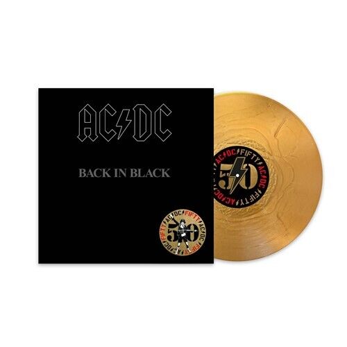 ACDC Black In Black Limited Edition Gold Vinyl