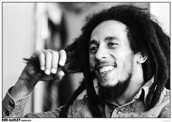 Bob Marley Poster London 22nd June 1978