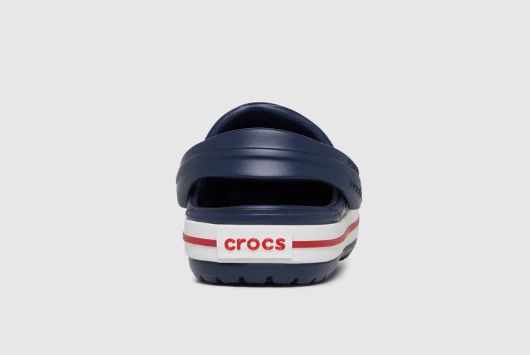 Crocs Toddlers Navy Red White Crocband Clog