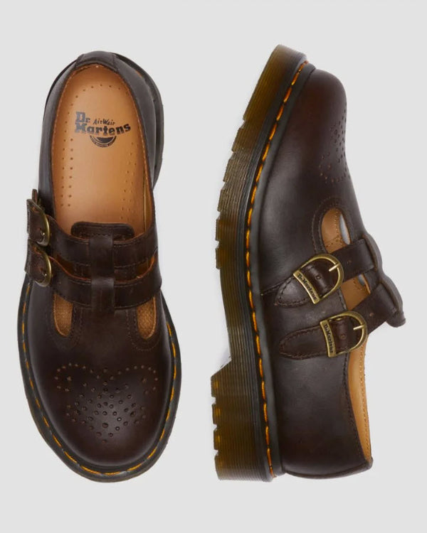 Dr Martens 8065 Mary Jane Brown Crazy Horse Leather 30914201
