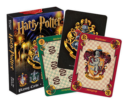 Harry Potter House Crests Playing Cards