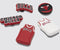 Jibbitz™ Charms NBA™ Chicago Bulls 5-Pack