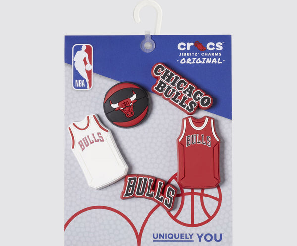 Jibbitz™ Charms NBA™ Chicago Bulls 5-Pack