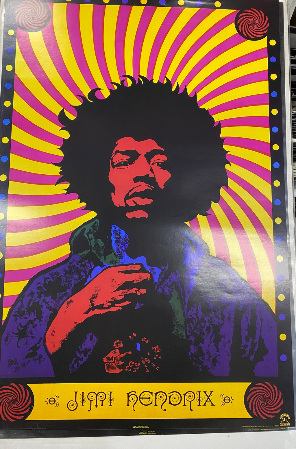 Jimi Hendrix Poster – Famous Rock Shop