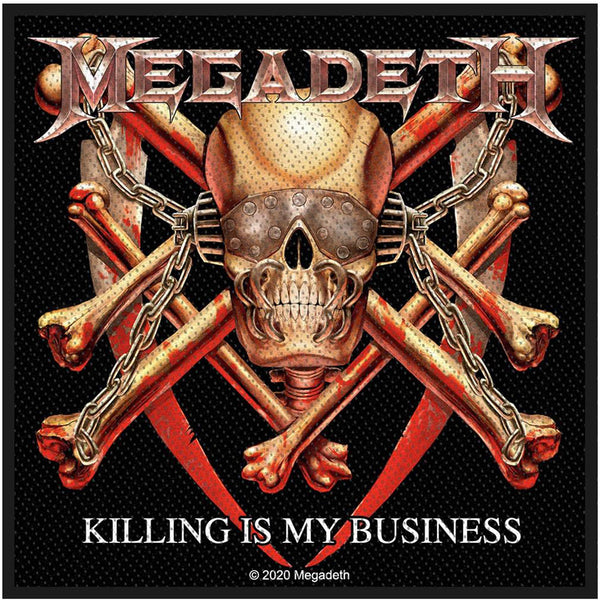 Megadeth Killing Is My Business Patch