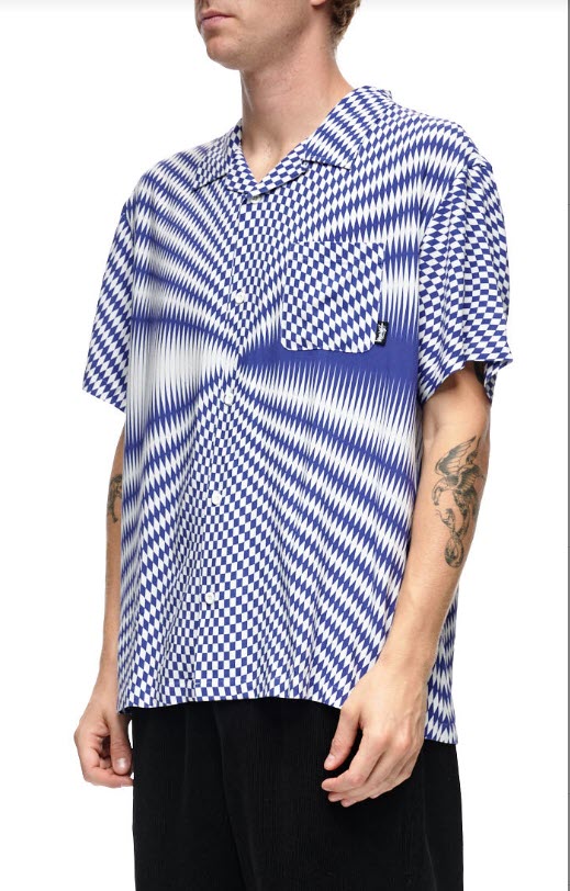 Stussy Psychedelic Check Shirt Blue – Famous Rock Shop