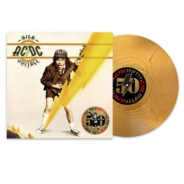 ACDC High Voltage Limited Edition Gold Vinyl