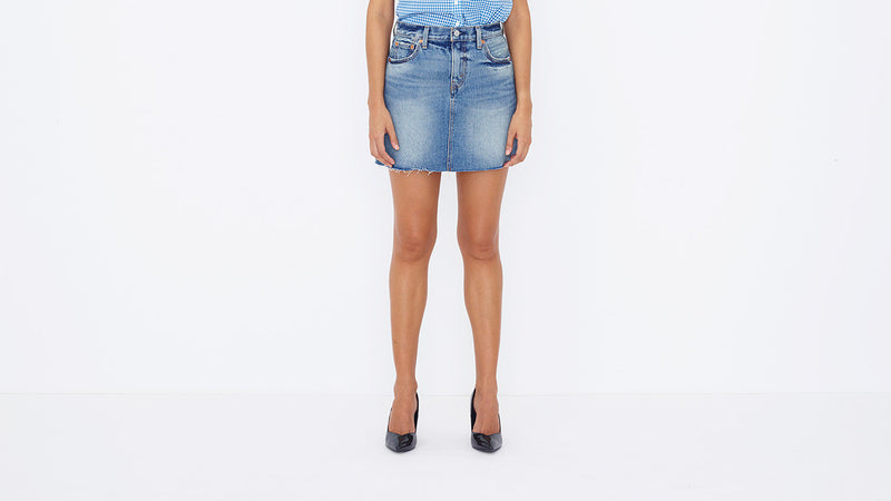 Levi's Icon Skirt Ferry Blue