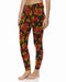 Obey Tights Midnight Special Red Floral