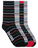 Globe Socks 4 Pack Stripe Deluxe