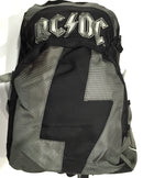 ACDC Backpack Black & Grey. Famous Rock Shop Newcastle 2300 NSW Australia
