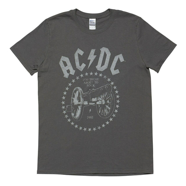ACDC For Those About To Rock Unisex T-Shirt Grey