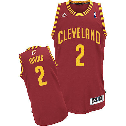 Cleveland Cavaliers Irving #2 Striped NBA Jersey - Kitsociety