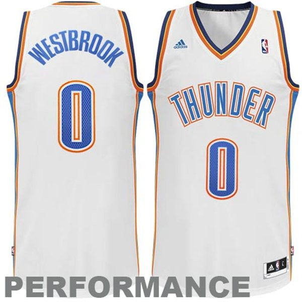 NWT NBA OKC Thunder Westbrook 0 Womens Size Large Blue Tank Top