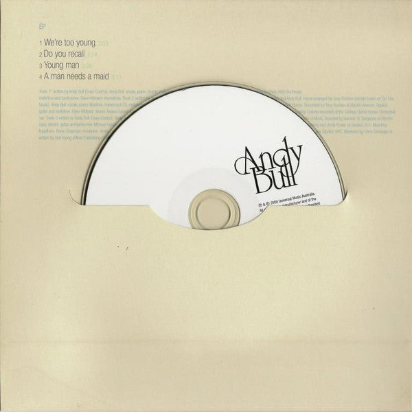 Andy Bull - We're Too Young Limited Edition CD EP + 7" Vinyl 1777819 Famous Rock Shop. 517 Hunter Street Newcastle, 2300 NSW Australia