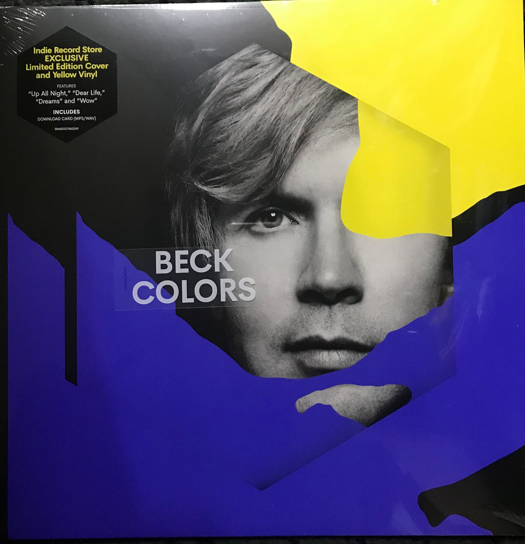 Beck Colors Limited Edition Yellow LP Vinyl Indie Exclusive.