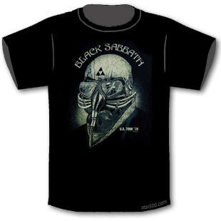 Black Sabbath - Tour 78 Mask Unisex T-Shirt