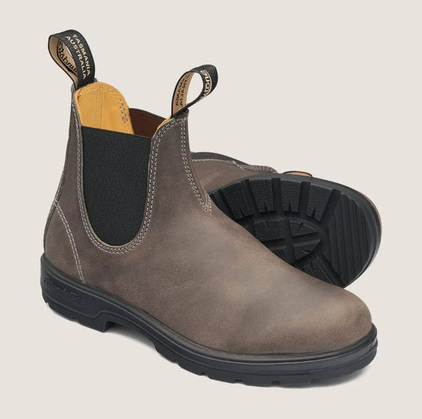 Blundstone 1469 Steel Grey Leather Chelsea Boots