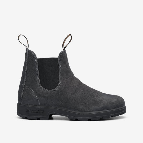 Blundstone 1910 Steel Grey Premium Suede Leather Chelsea Boots