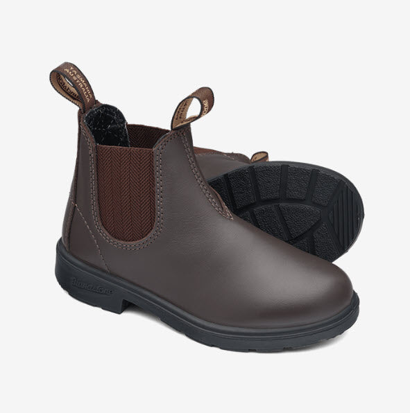 Blundstone 530 Kids Brown Leather Chelsea Boots