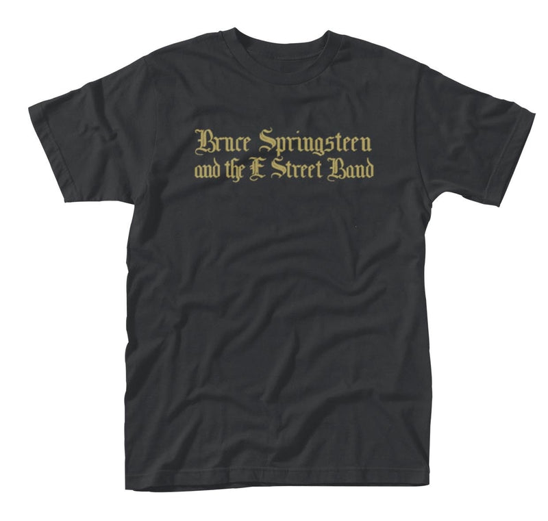 Bruce Springsteen Black Motorcycle Guitars Black T-Shirt Famous Rock Shop. 517 Hunter Street Newcastle, 2300 NSW Australia