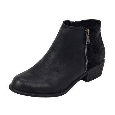 Roc Ciao Black Leather Black Suede Boots