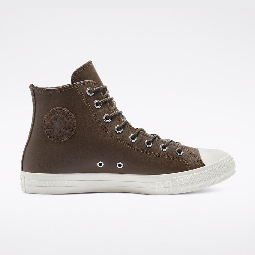 Converse Hi Leather Brown Engine Smoke 170101c – Famous Rock Shop