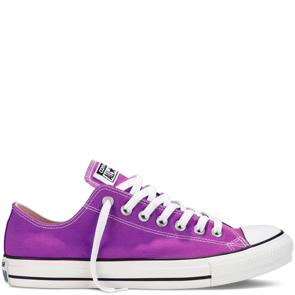 Converse Ox Purple Cactus Canvas Chuck Taylor All Stars Sneakers