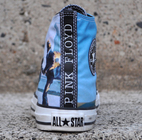 Shoes Sneakers Converse X Pink Floyd Pink Floyd Converse High Tops Top