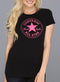 Converse Women's Patch Tshirt Black/Pink W10291