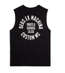 Deus Ex Machina P+S Muscle Tee Black DMS61190C Famous Rock Shop  Newcastle 2300 NSW Australia