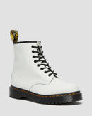 Dr Martens 1460 BEX White Smooth Leather Platform Boots 26499100