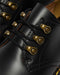 Dr Martens Leona Low Black Vintage Smooth Heeled Shoes 27368001