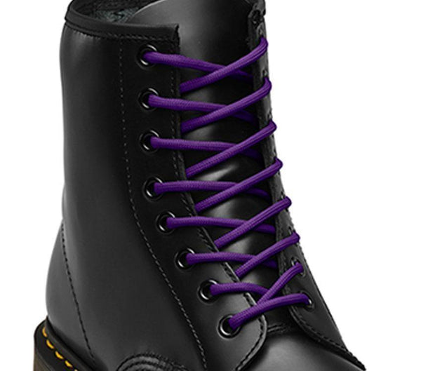 Dr Martens Purple Round Shoe Laces 140cm
