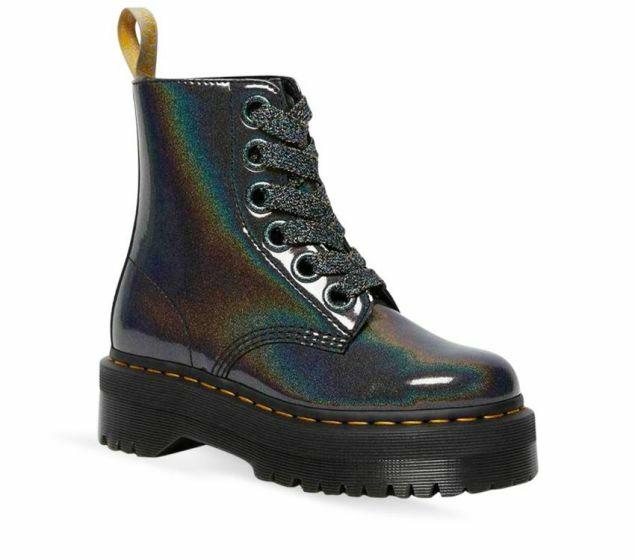 Boots Dr Martens Platform Rainbow Dr Martens Vegan Molly Rainbow