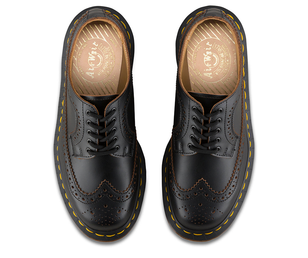 Vintage 3989 Doc Marten Brogue Shoes Quilon Dr Martens Made In