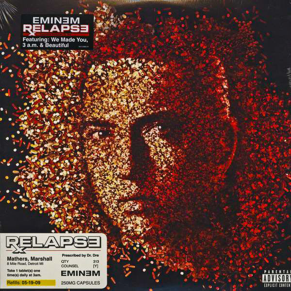 Eminem - Relapse Vinyl   Famous Rock Shop 517 Hunter Street Newcastle 2300 NSW Australia