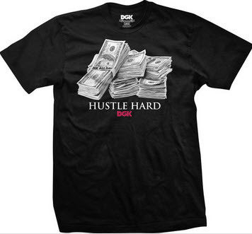 DGK Kayo Racks Black Tee Everyone that hustles hard is looking for the same goal, to get ends. The new "Racks" Shirt pays homage to the beginning and the end of everyone's hustle. Famous Rock Shop Newcastle 2300 NSW Australia