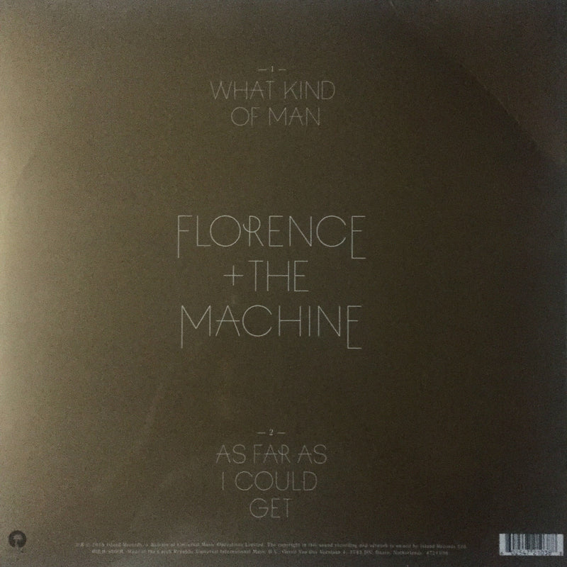 Florence + The Machine Vinyl. 1. WHAT KIND OF MAN 2. AS FAR AS I COULD GET Famous Rock Shop Newcastle 2300 NSW Australia