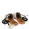 Gioseppo Celamia White Silver Sandals