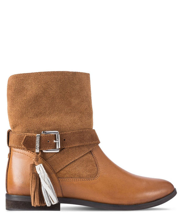 Gioseppo Vermont Tan Leather Boots
