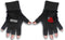 Green Day Embroidered Fingerless Gloves