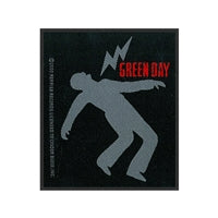 Green Day Lighting Bolt SP2919 Sew on Patch Famousrockshop