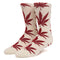 Huf Socks Essentials Plantlife Red