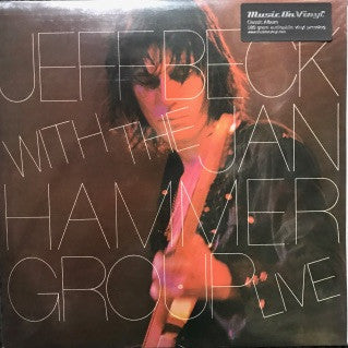 Jeff Beck with the Jan Hammers Live Vinyl LP  Famous Rock Shop 517 Hunter Street Newcastle 2300 NSW Australia