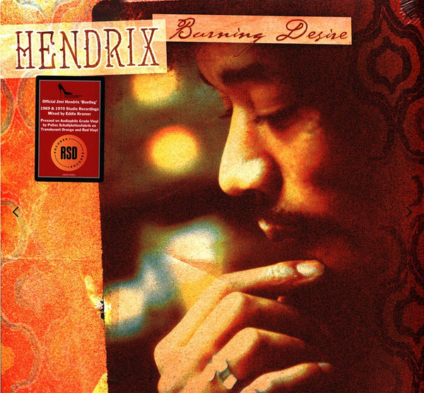 Jimi Hendrix Burning Desire RSD Limited Edition Reissue Stereo Vinyl LP