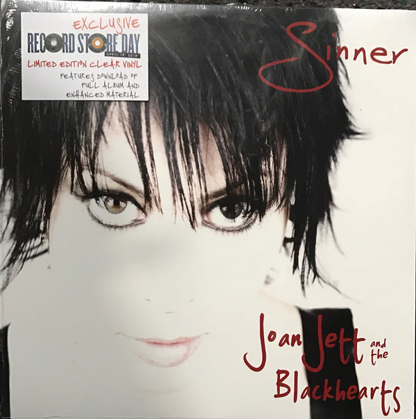 Joan Jett And The Blackhearts ‎– Sinner Vinyl  Famous Rock Shop 517 Hunter Street Newcastle 2300 NSW Australia